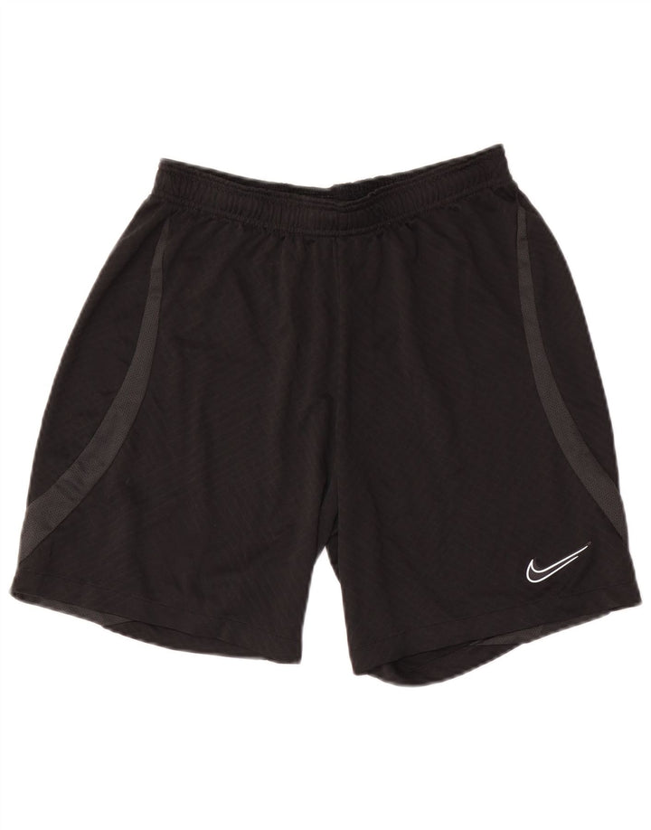 Nike Short de sport Dri Fit Slim pour homme en polyester color block noir moyen