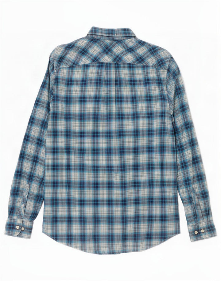 Tommy Hilfiger Chemise en flanelle homme bleu moyen à carreaux en coton