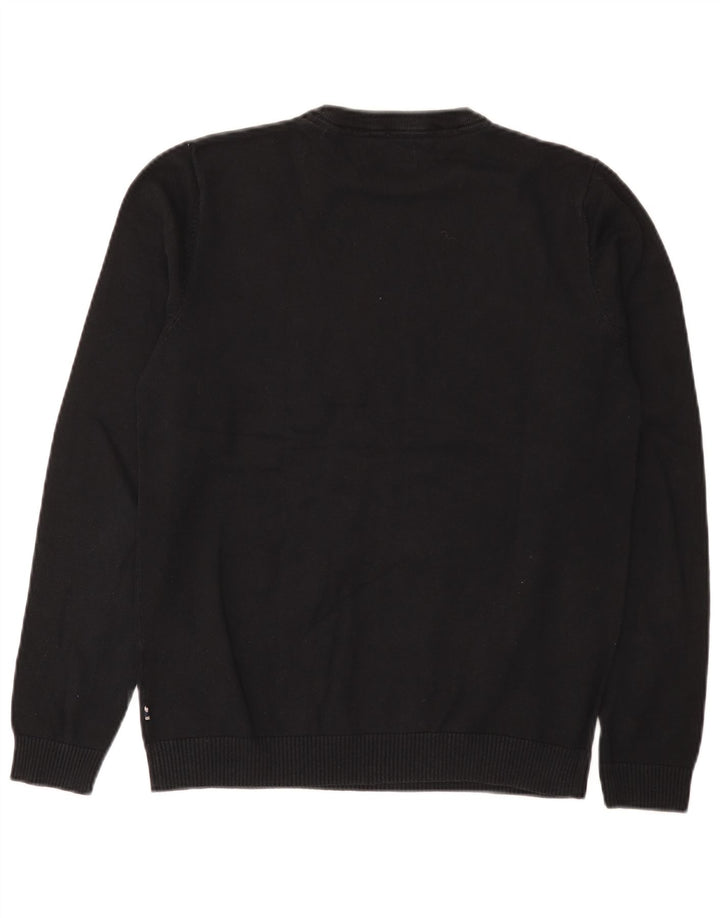 Jack & Jones Pull à col rond pour homme Petit Bleu marine