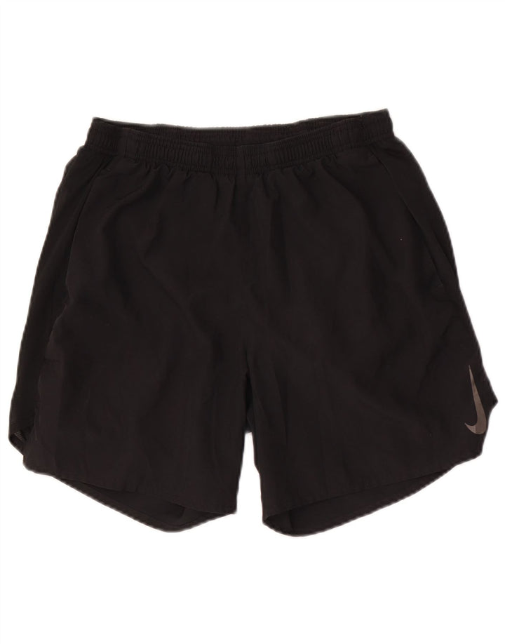 Nike Short de sport Dri Fit pour homme en polyester noir moyen