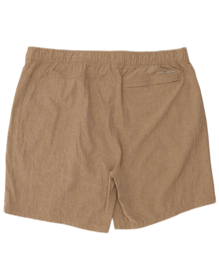 Eddie Bauer Short Chino Homme 2XL W42 Beige Polyester