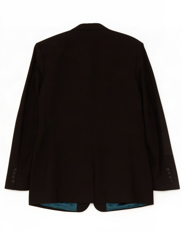 Marks & Spencer Veste blazer St. Michael 2 boutons pour homme UK 44 XL Noir