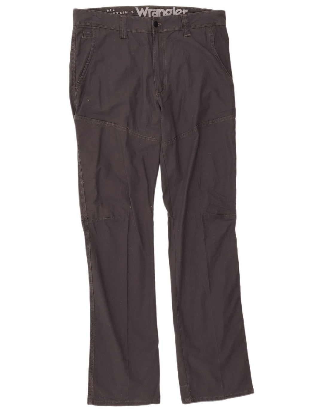 Wrangler Pantalon décontracté droit pour homme W33 L33 Gris