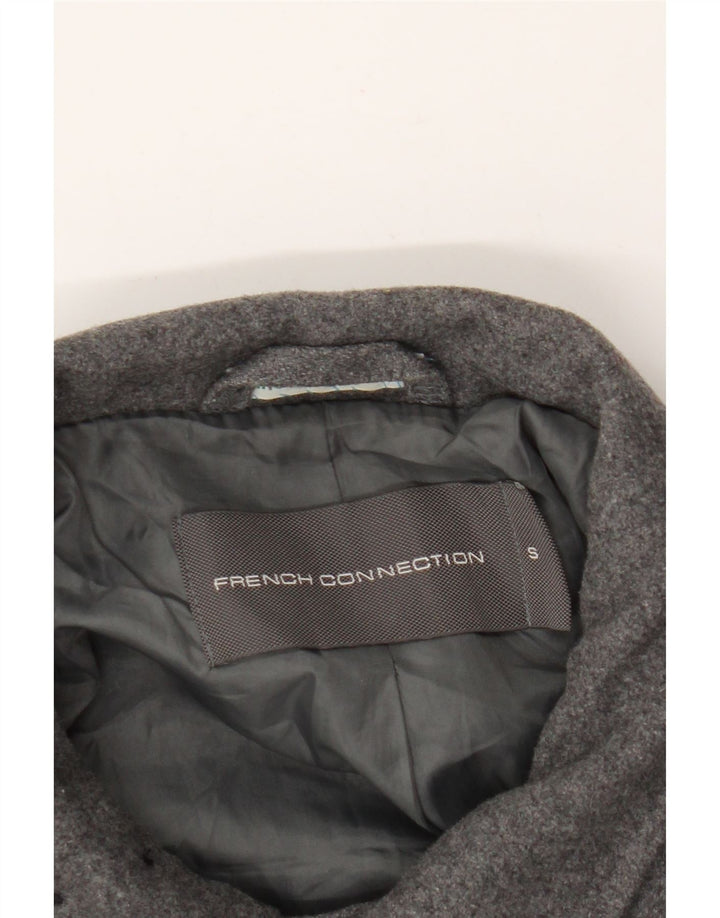 French Connection Caban Homme UK 36 Petit Laine Gris