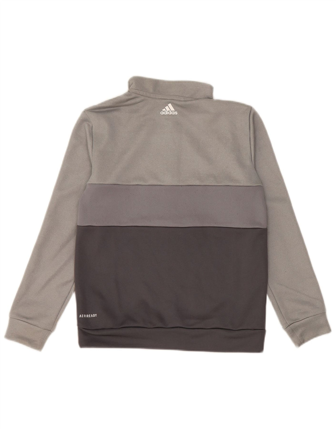 ADIDAS Sweat-shirt Aeroready Graphic pour garçon 9-10 ans Gris