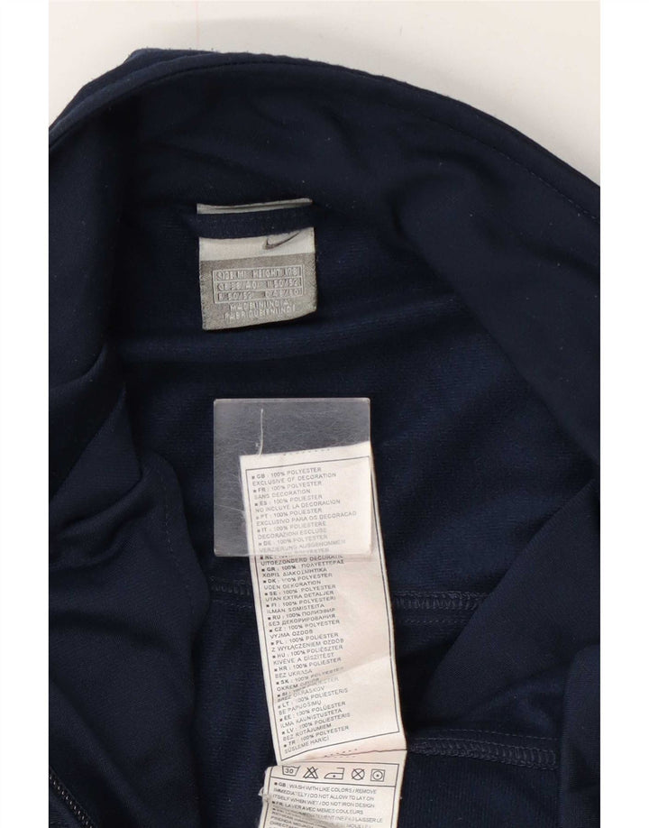 Nike Veste de survêtement pour homme UK 38/40 Bleu marine moyen Polyester