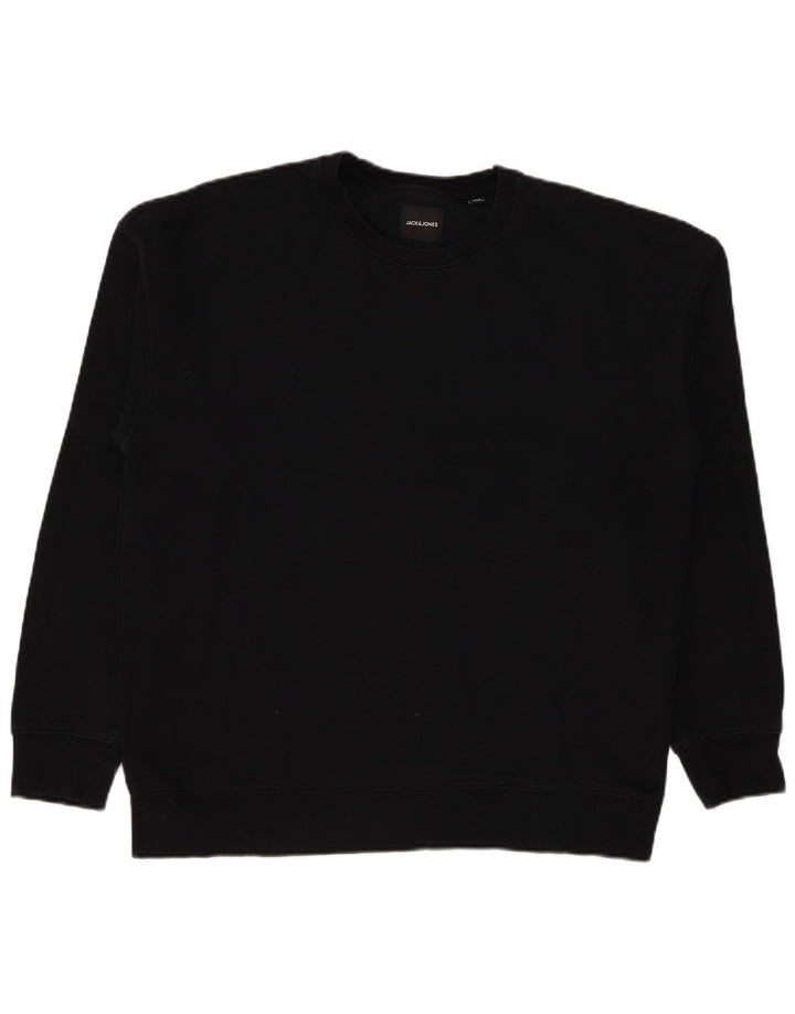 Jack & Jones Sweat-Shirt Homme XL Noir Coton