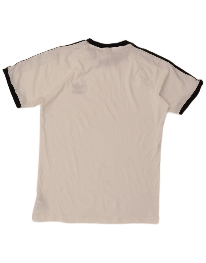 Adidas T-Shirt Homme Haut Grand Coton Blanc