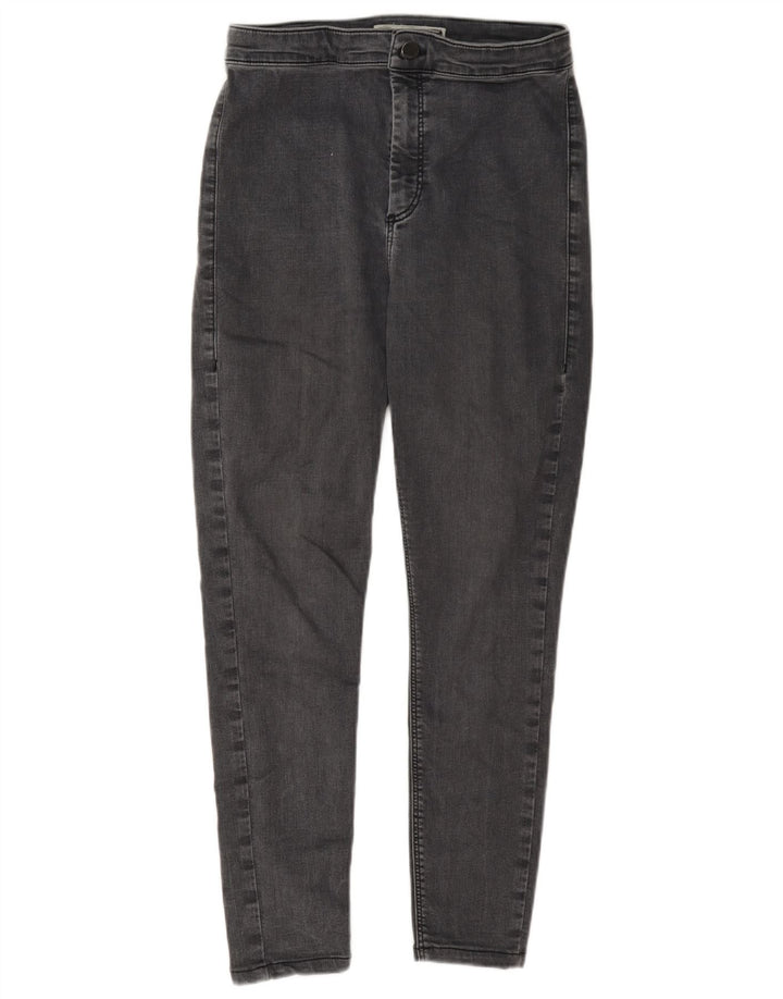 Topshop Jean court femme W32 L25 coton gris