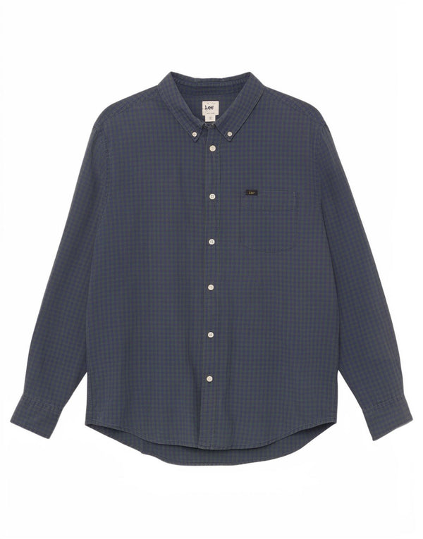 Lee Chemise classique à carreaux pour homme XL Vichy vert