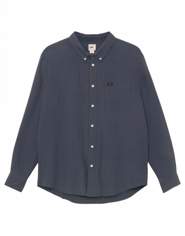 Lee Chemise classique à carreaux pour homme XL Vichy vert