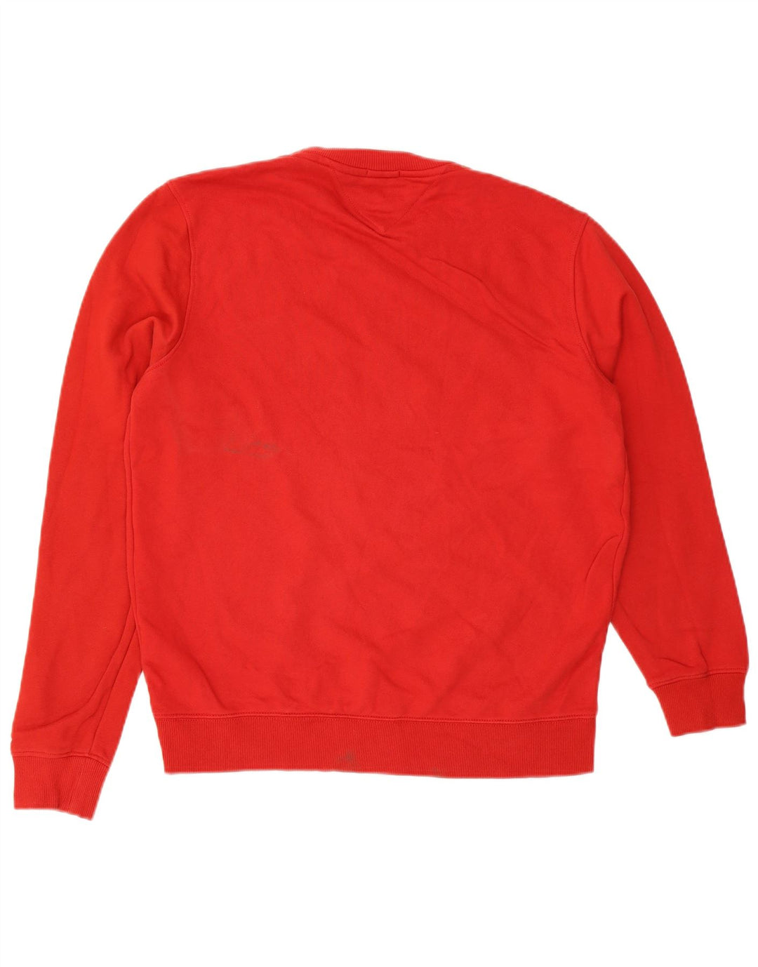 Tommy Hilfiger Sweat-shirt graphique coupe régulière pour homme XL Rouge Coton