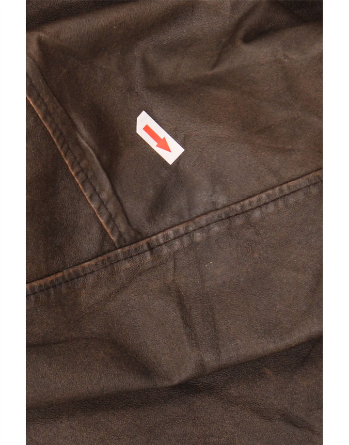 Conbipel Veste en Cuir Homme IT 50 Grand Cuir Marron