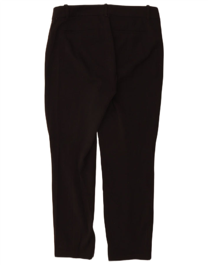 J. CREW Pantalon Chino Slim Femme US 8 Medium W28 L27 Noir Polyester