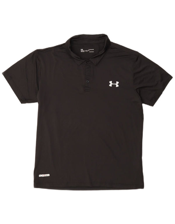 Under Armour Polo Heat Gear XL Homme Noir Polyester