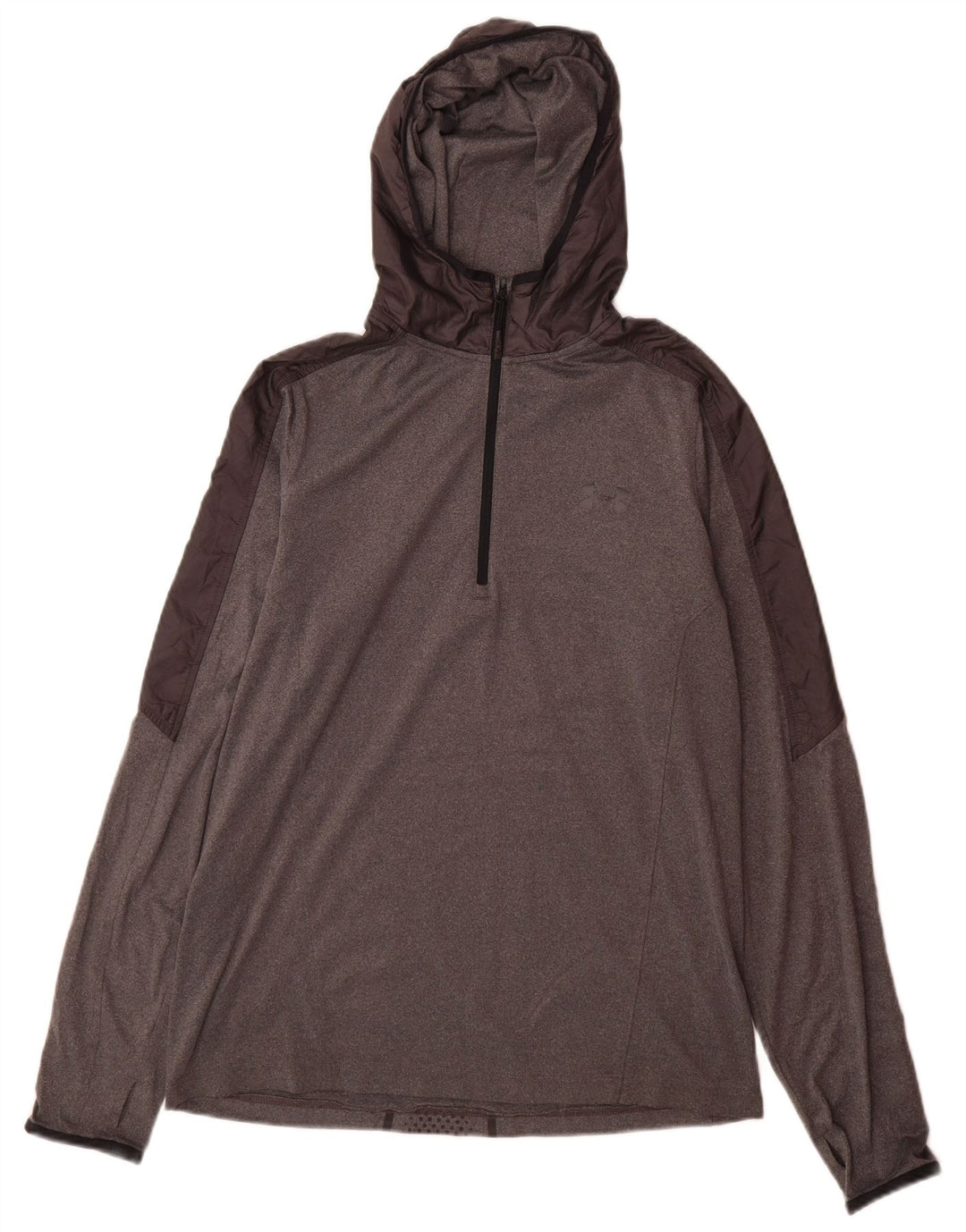 Under Armour Haut de Survêtement à Capuche pour Homme Gris Large Colorblock
