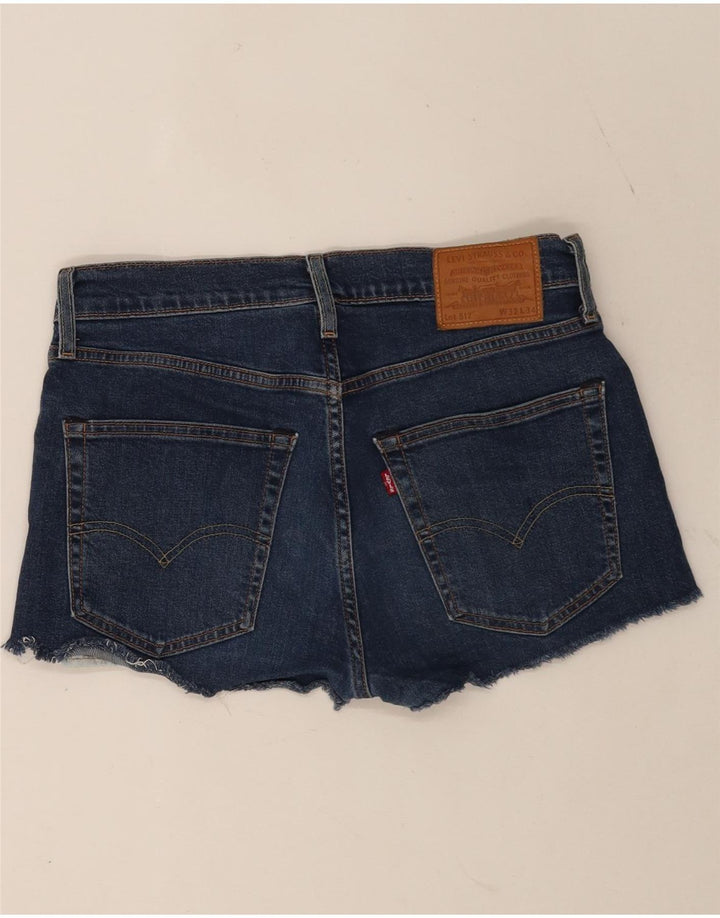 Levi's Short en Jean 512 Femme W32 Bleu Moyen Coton