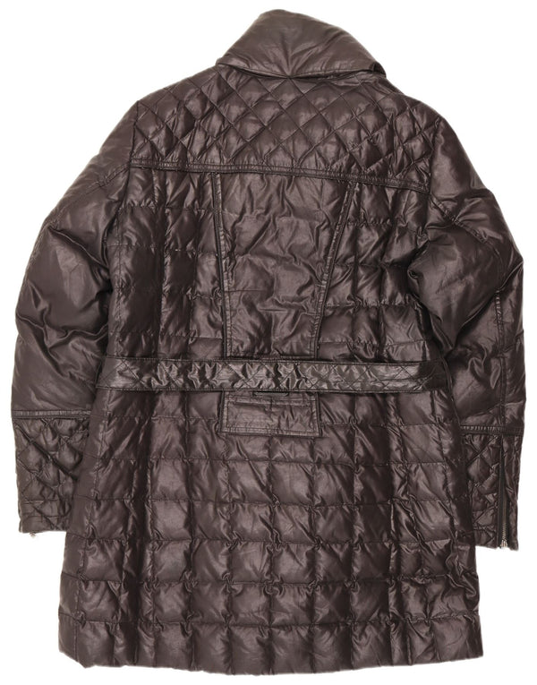 Trussardi Jeans Manteau Rembourré Femme IT 48 XL Noir Polyester