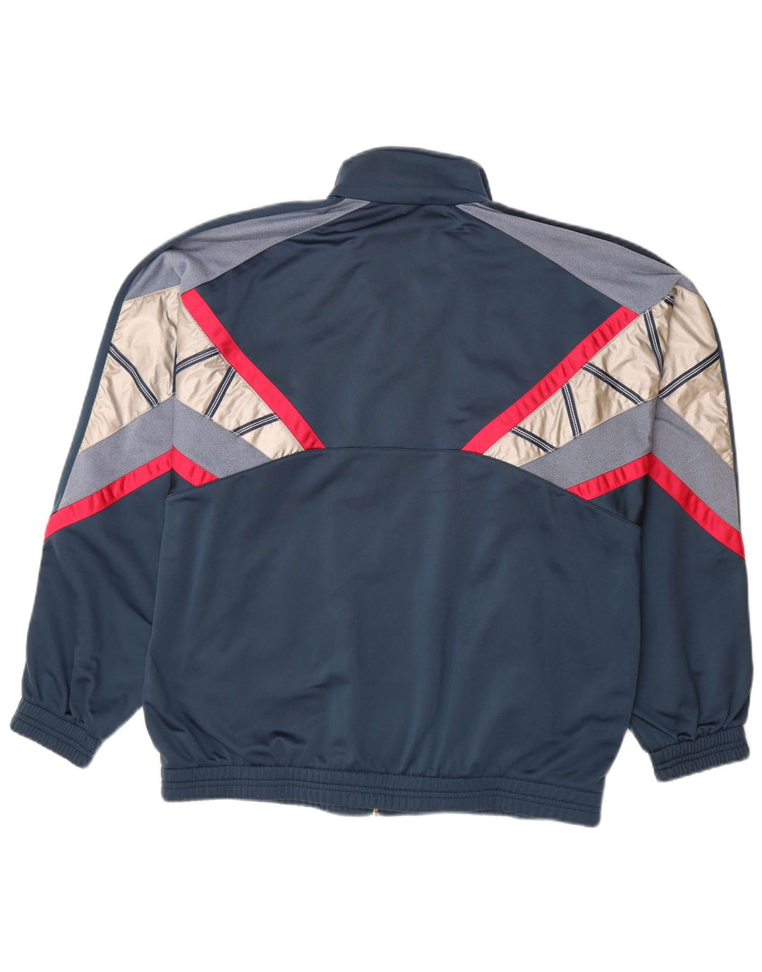 DIADORA Veste de survêtement pour homme UK 42 Large Bleu marine Colourblock