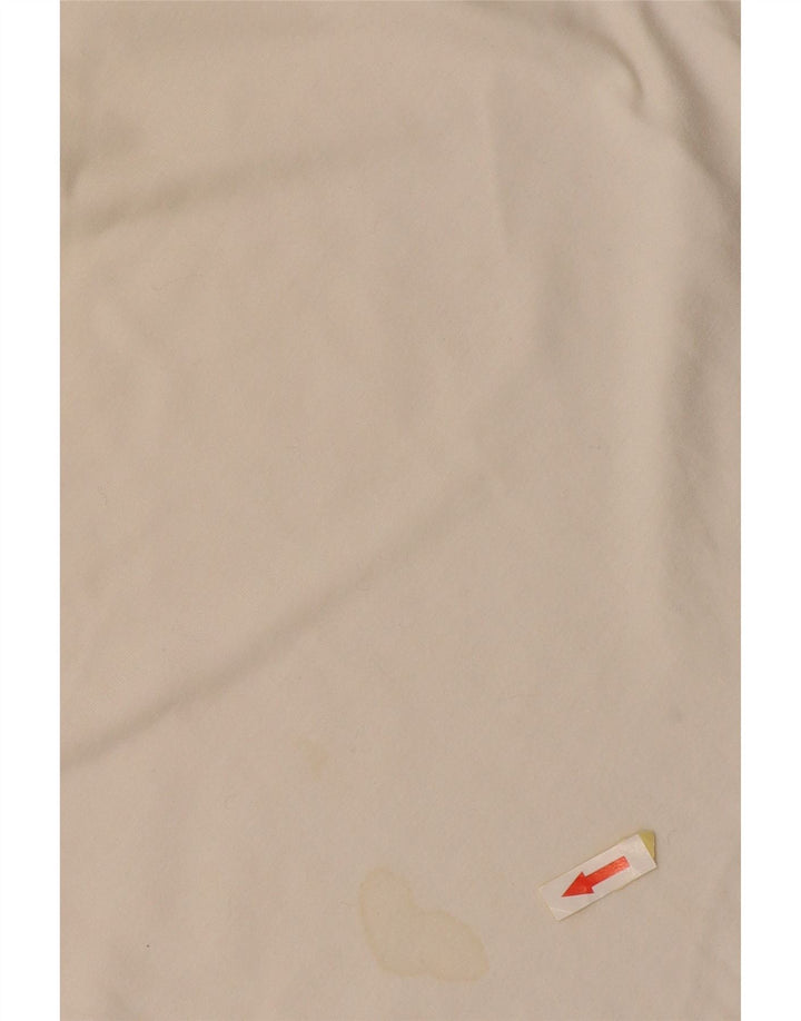 BILLABONG T-Shirt Graphique Homme Top XL Blanc Colorblock Coton