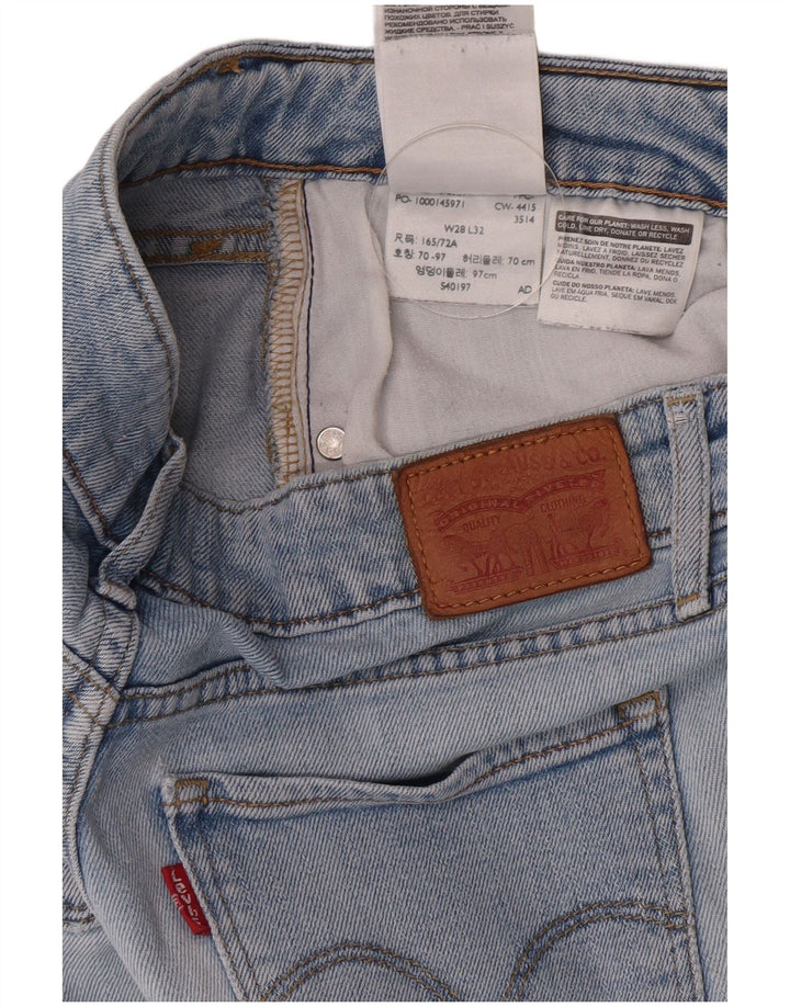 LEVI'S Jean Bootcut Femme 715 W28 L30 Bleu Coton