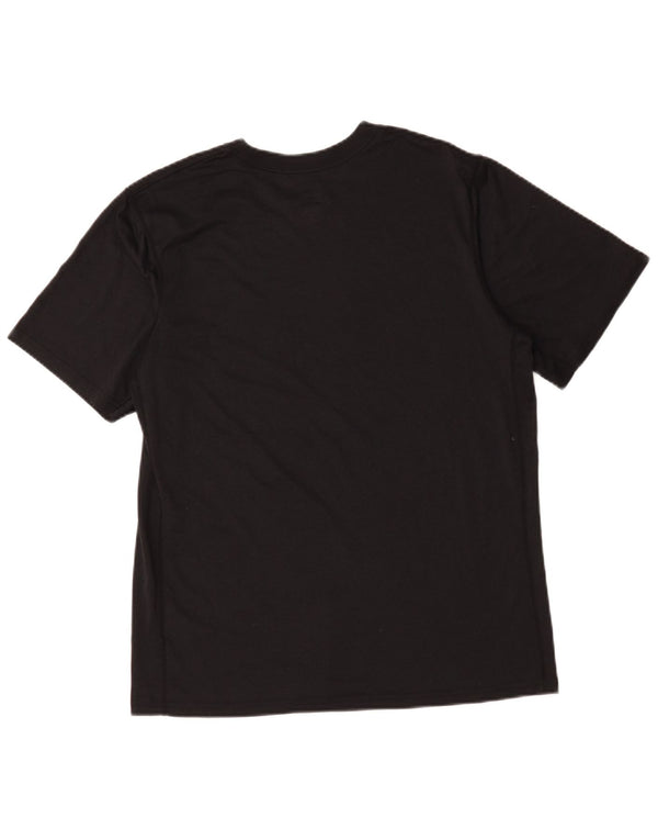 Nike Hommes Dri Fit T-Shirt Haut Noir Moyen Polyester
