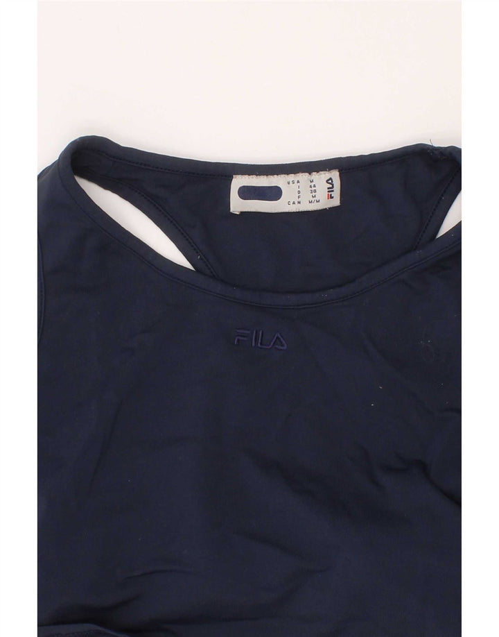 Fila Femme Sport Brassière Top Medium Bleu Marine Sports