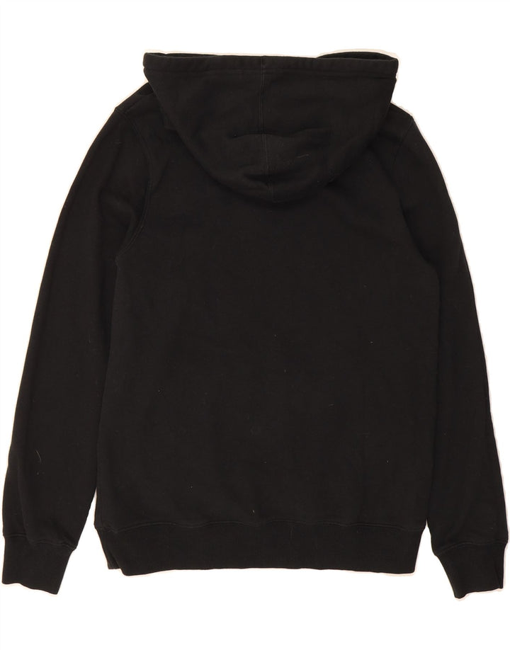 CONVERSE Womens Hoodie Jumper UK 14 Medium Black Cotton Vintage Converse and Second-Hand Converse from Messina Hembry 