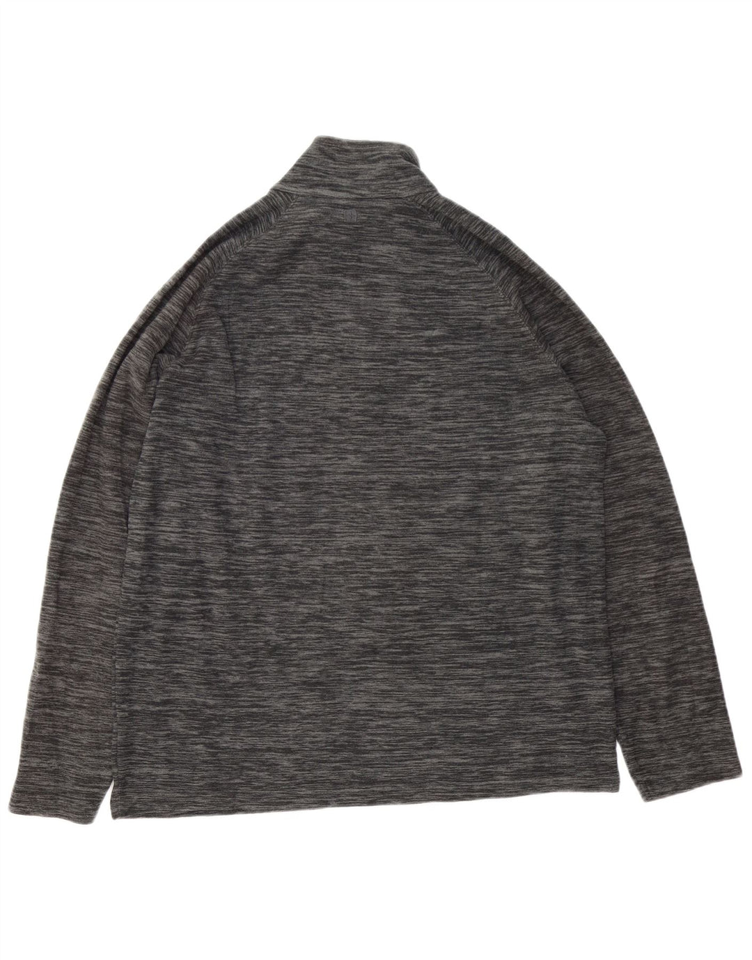 MOUNTAIN WAREHOUSE Pull polaire à col zippé pour homme, grandes rayures grises