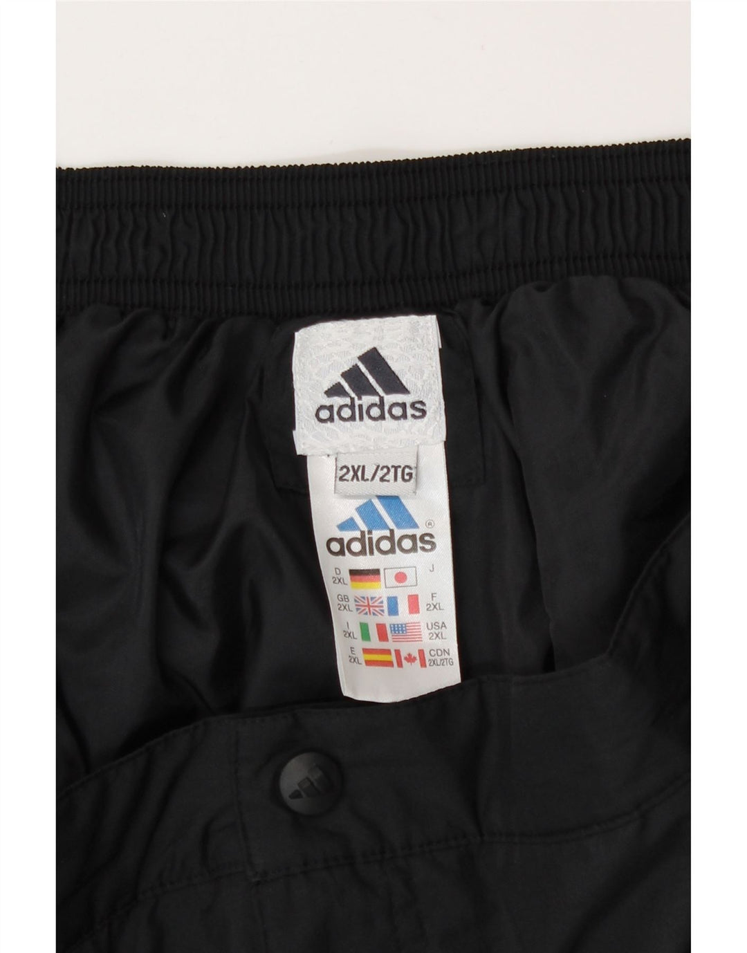 Adidas Pantalon de survêtement Climashell pour femme Joggers 2XL Noir Polyester