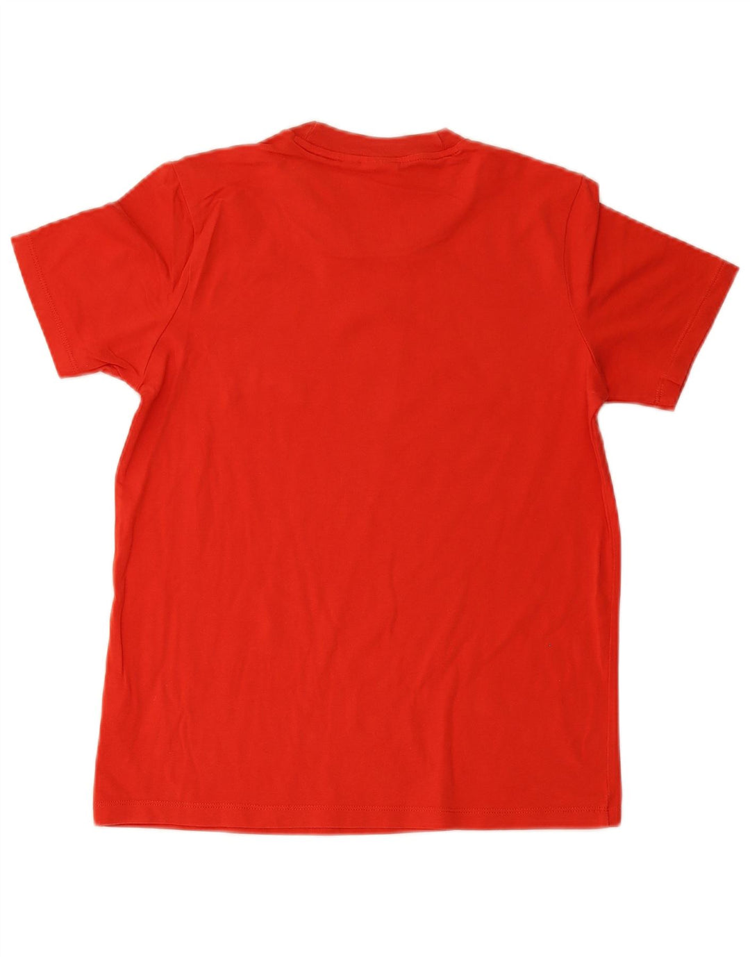 ADIDAS T-shirt graphique pour femme UK 12 en coton rouge moyen