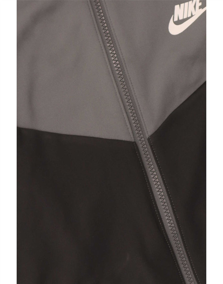 Veste de survêtement Nike Graphic pour garçon 10-11 ans Gris moyen colour block