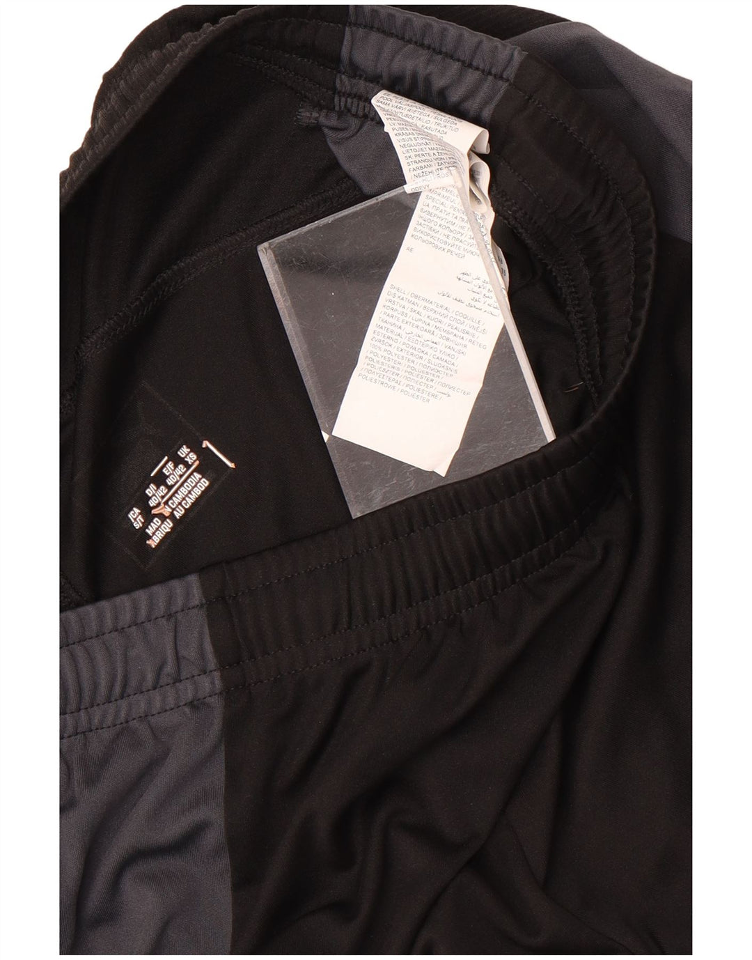 Puma Short de Sport XS Homme Noir Colorblock Polyester