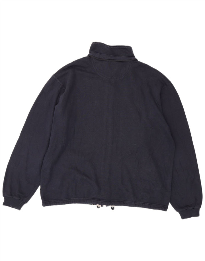 Champion Veste de Survêtement Homme XL Bleu Marine Coton