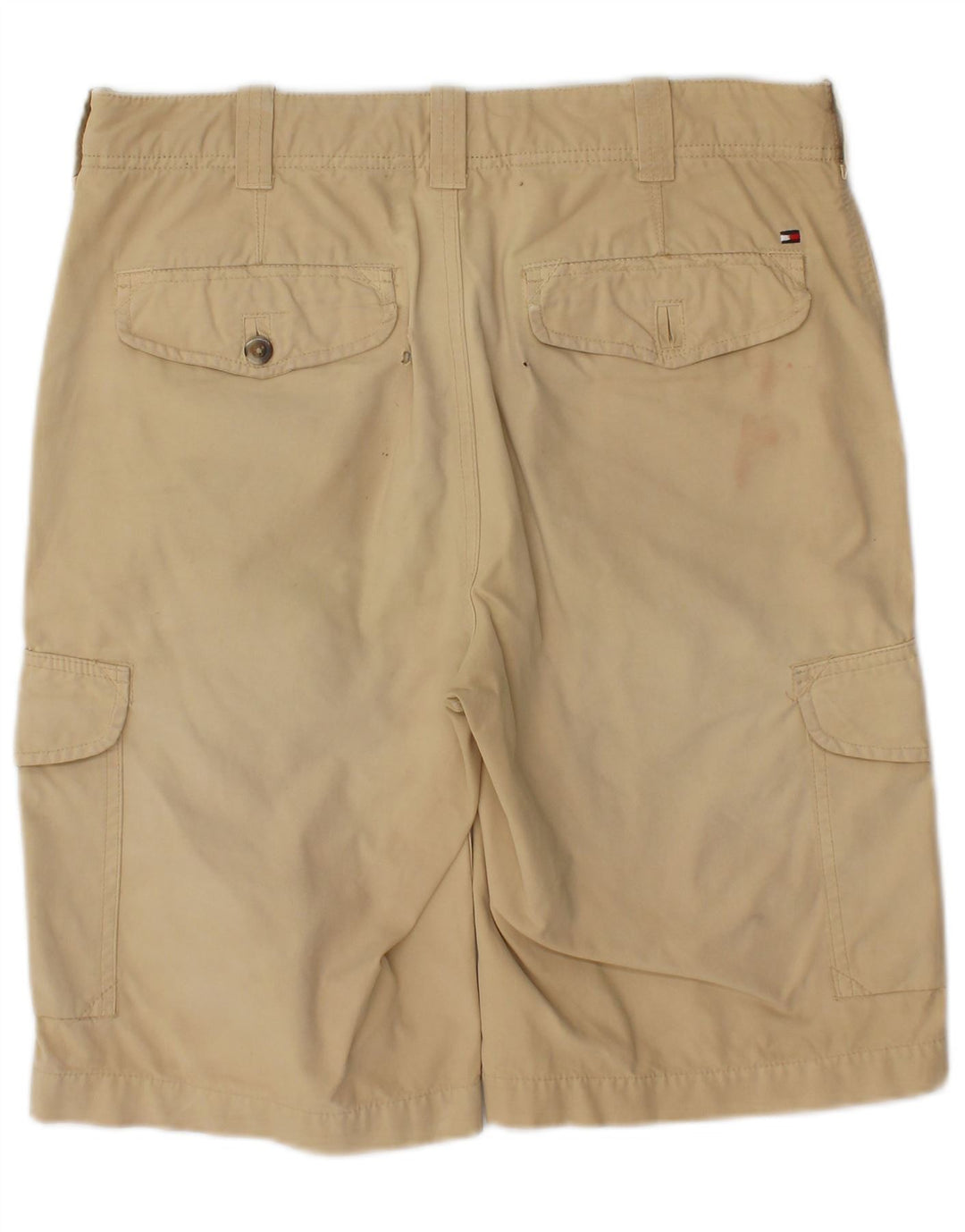 Tommy Hilfiger Short Cargo Homme W30 Coton Kaki Moyen