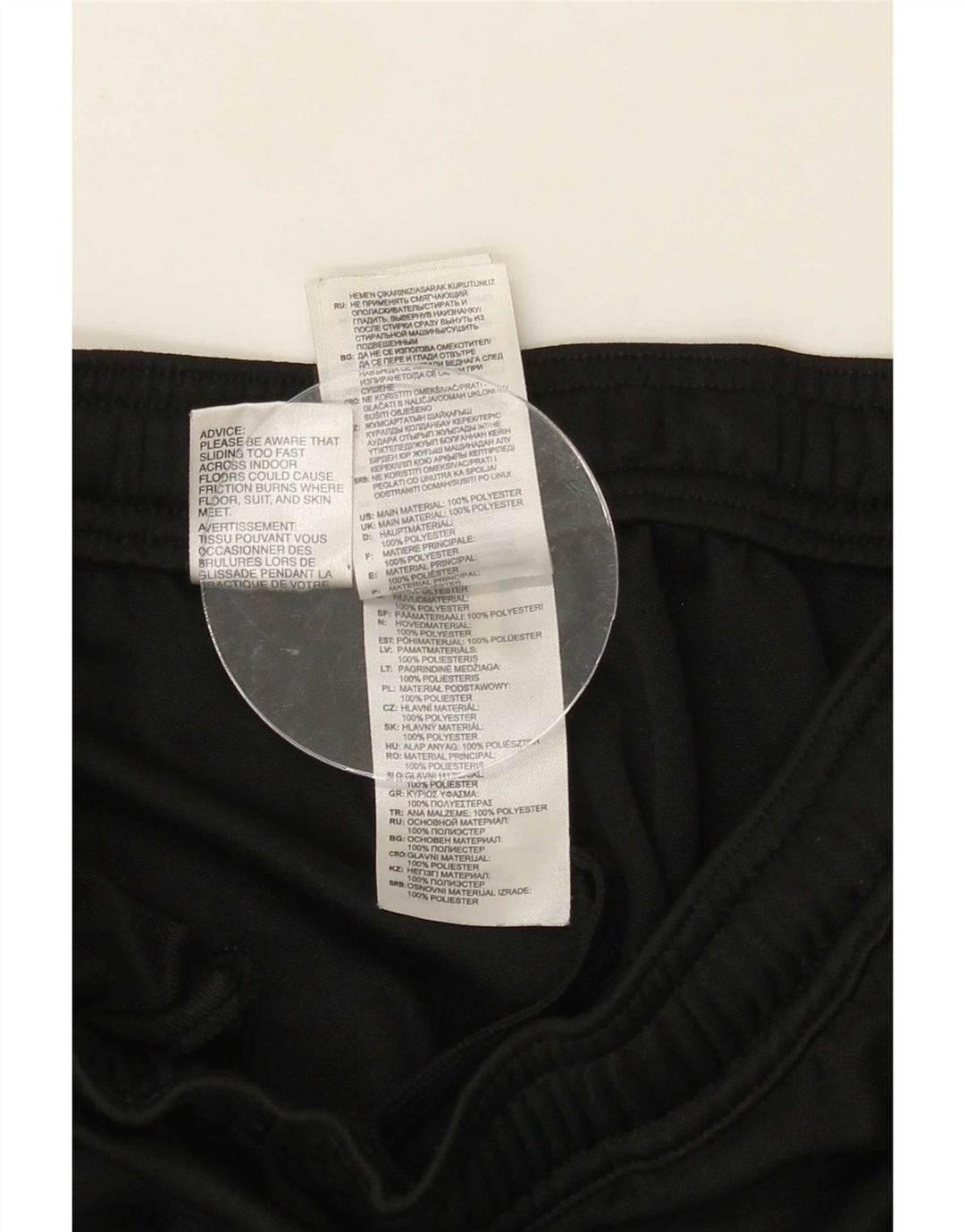 Adidas Pantalon de survêtement Climalite pour homme XS Noir Polyester