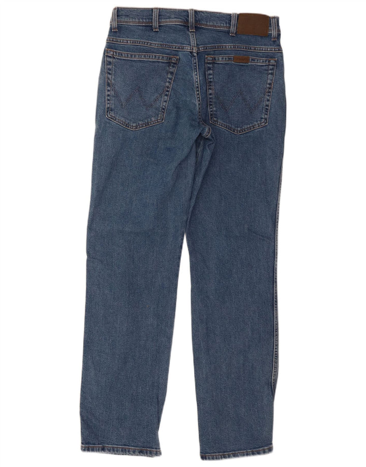 Wrangler Jean droit homme W33 L32 bleu coton