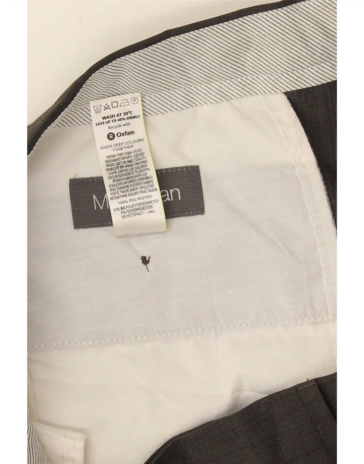 Marks & Spencer Pantalon de costume pour homme W36 L31 Gris Polyester