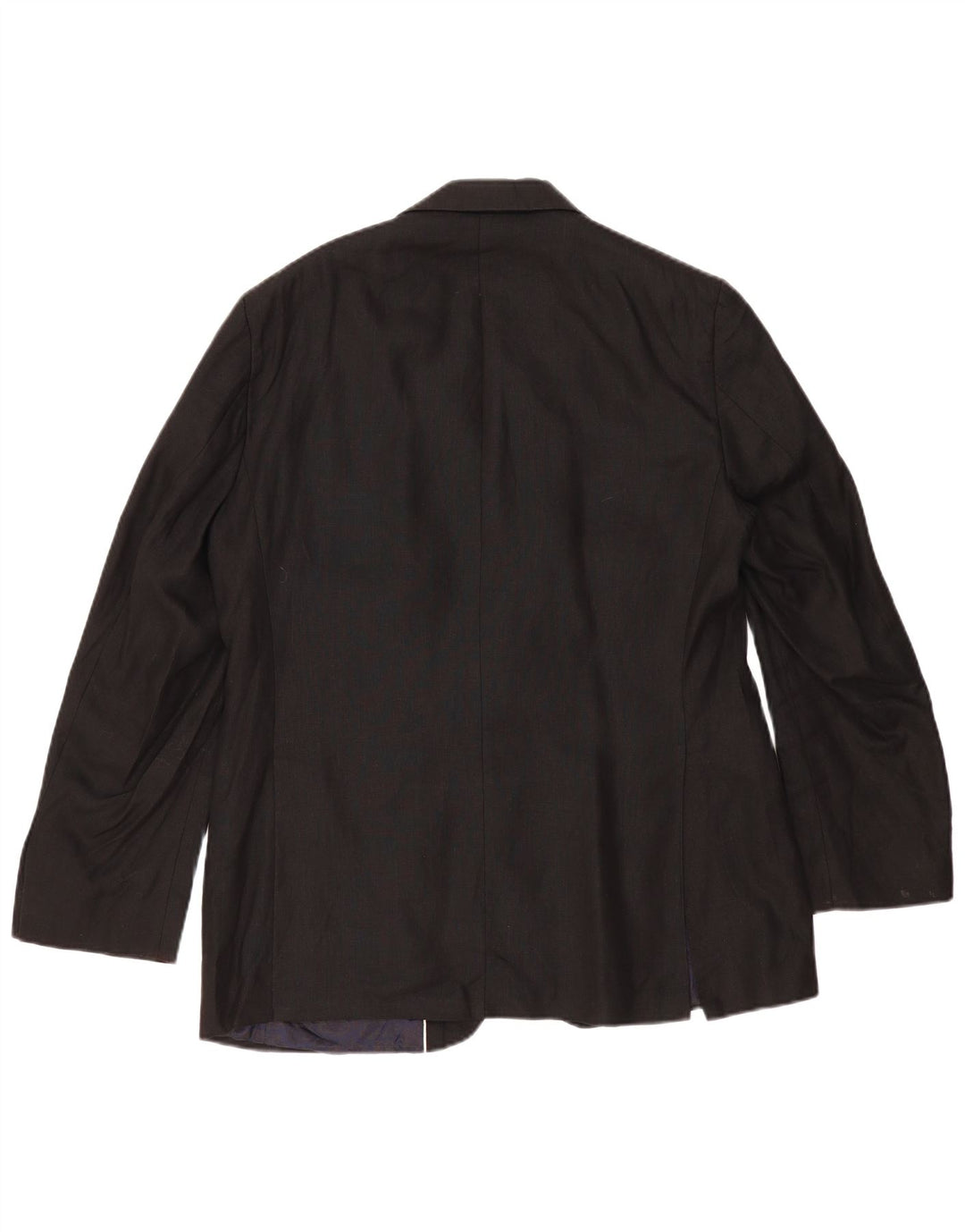Marks & Spencer Veste blazer à 2 boutons pour homme UK 38 Lin noir moyen