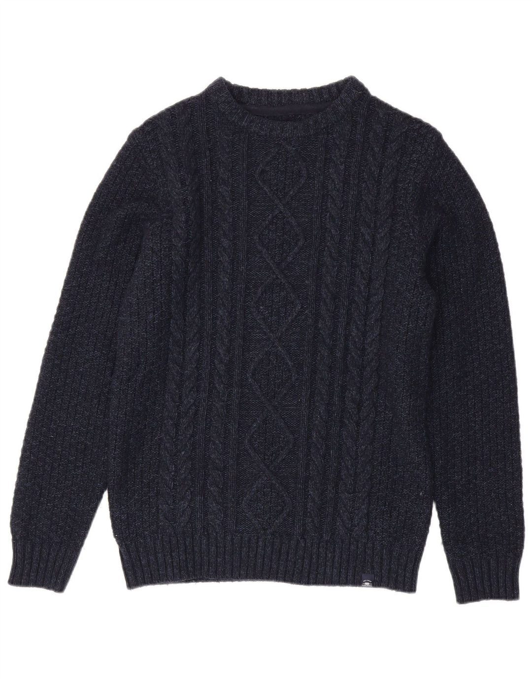 Fat Face Pull col bateau pour homme en laine bleu marine Taille S