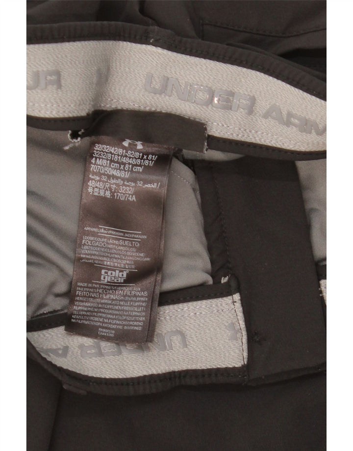 Under Armour Pantalon Chino Cold Gear Slim Femme W30 L30 Noir Polyester