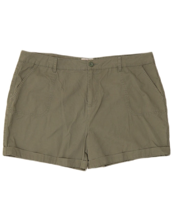 Mountain Warehouse Short Cargo Femme W38 XL Kaki Coton