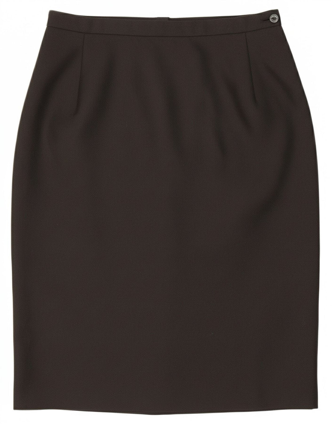 jupe crayon femme vintage UK 14 Moyen W28 Polyester Noir