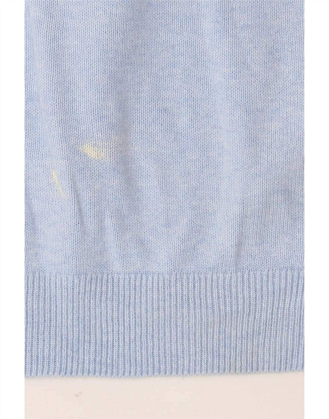 Marks & Spencer Pull col V pour homme en coton bleu Taille L