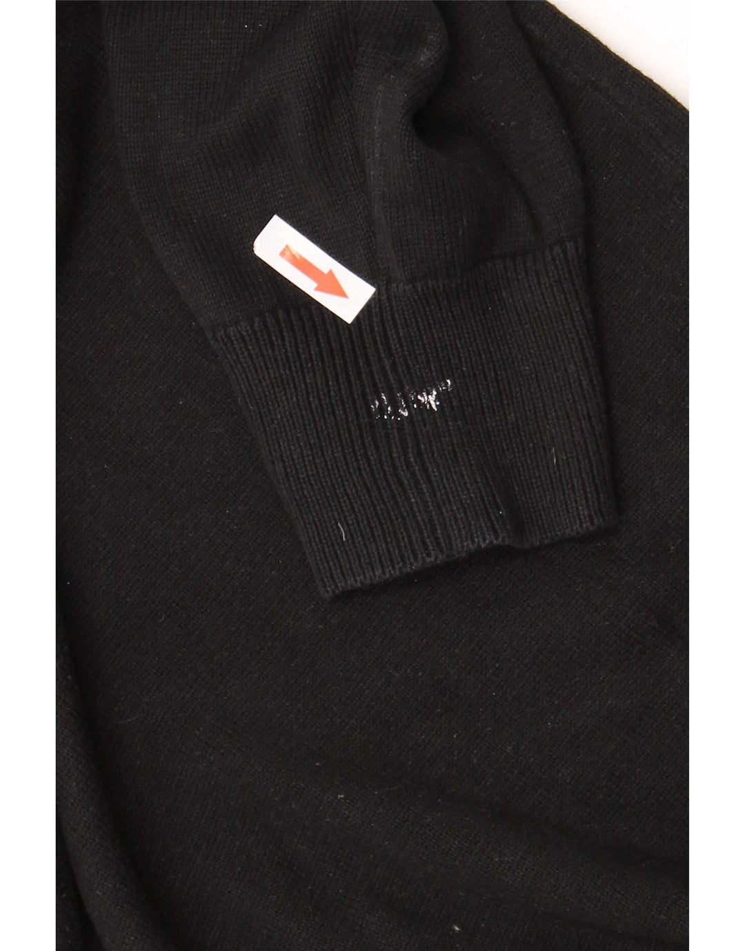 Lyle & Scott Pull à col zippé pour homme Grand coton noir
