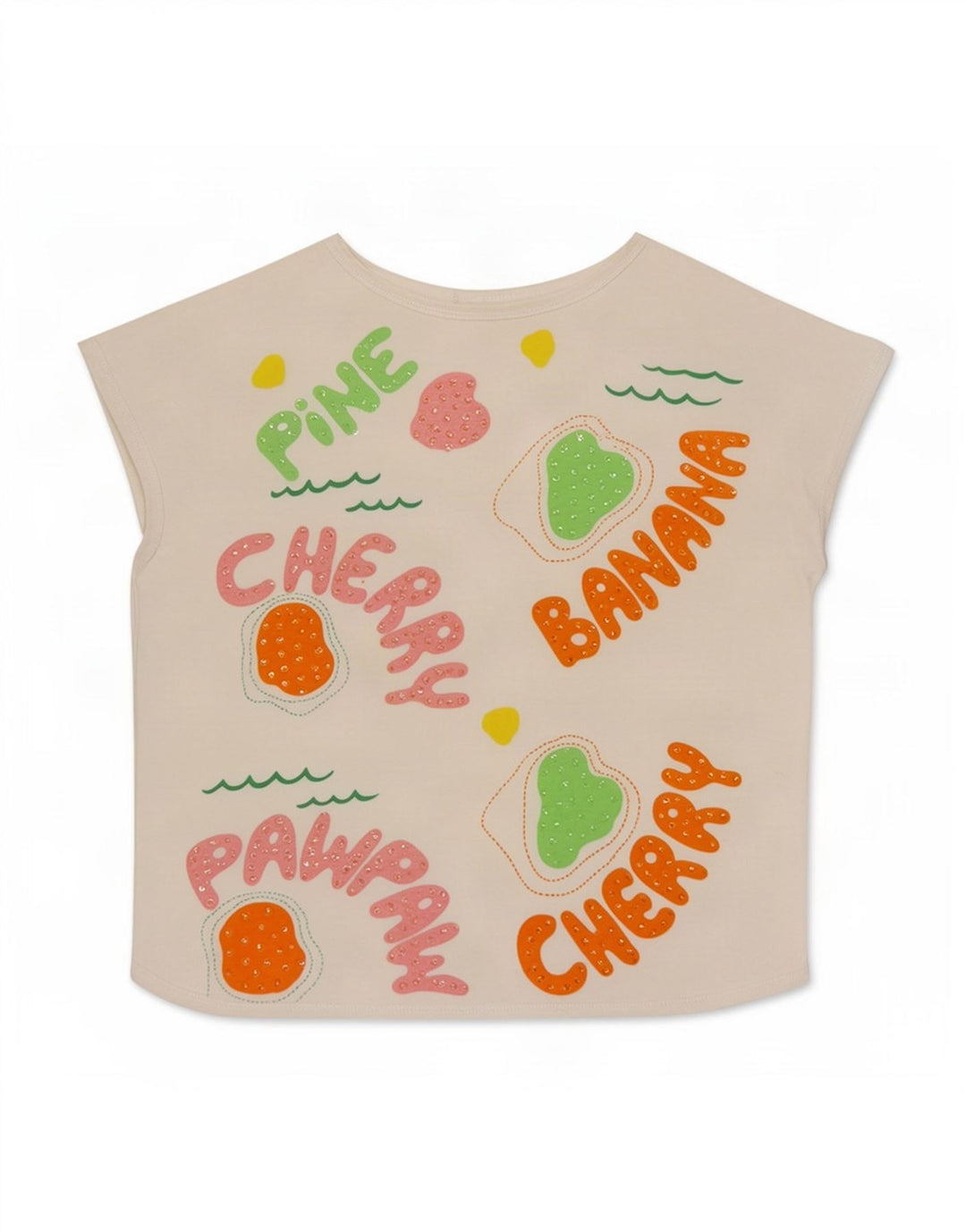 vintage Femmes Graphique T-Shirt Top UK 16 Grand Blanc