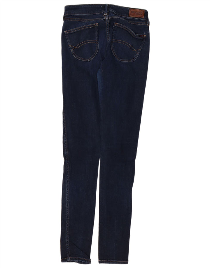 TOMMY HILFIGER Jean Skinny Femme W27 L32 Bleu Marine Coton