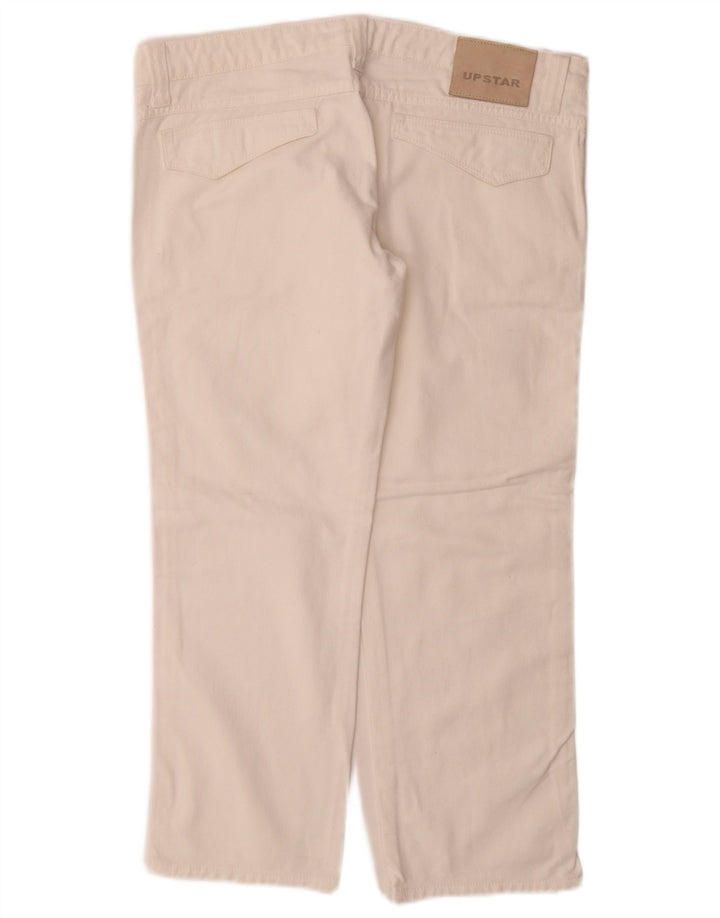 Upstar Jean droit femme W32 L27 coton blanc