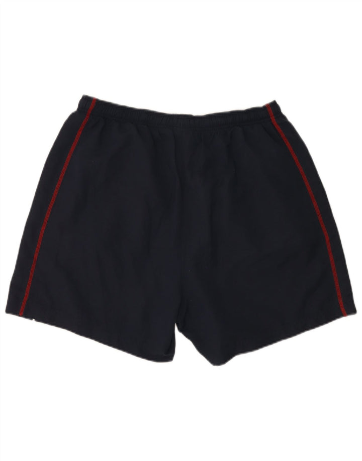 Reebok Short de sport graphique homme grand bleu marine polyester