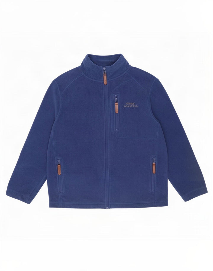 Weird Fish Veste polaire pour homme UK 38 Bleu marine moyen Polyester